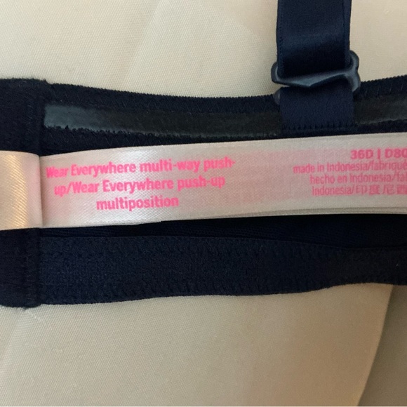 NEW PINK Victoria's Secret Navy Blue Bra 36D - Picture 5 of 5